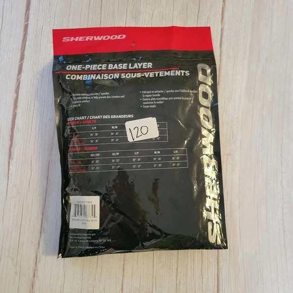 SHERWOOD SW Jr -  Junior 1-Piece Baselayer - Picture 4 of 5